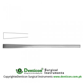 Sheehan Osteotome Stainless Steel, 15 cm - 6" Blade Width 10.0 mm